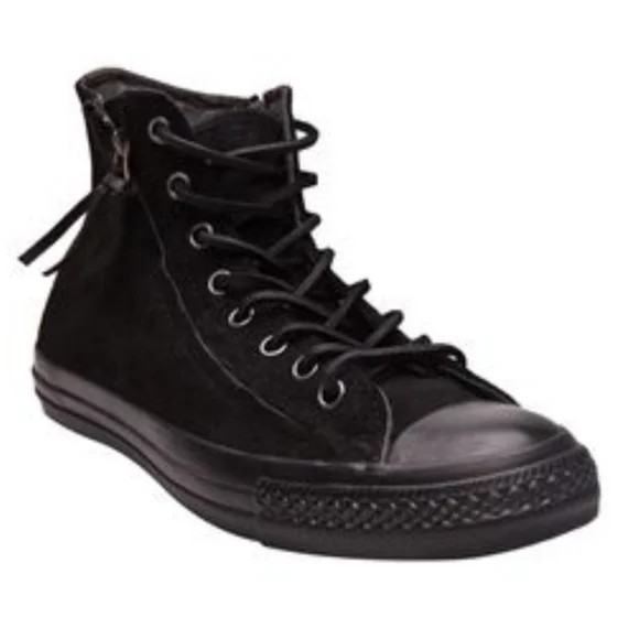 Converse Shoes Converse All Star X John Varvatos Black Suede